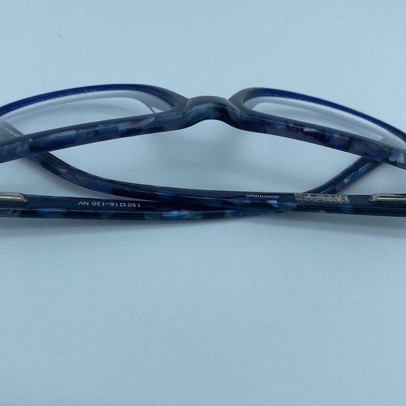 Kensie "Downtown" Navy Blue Petite Ophthalmic Frame - Picture 3 of 8